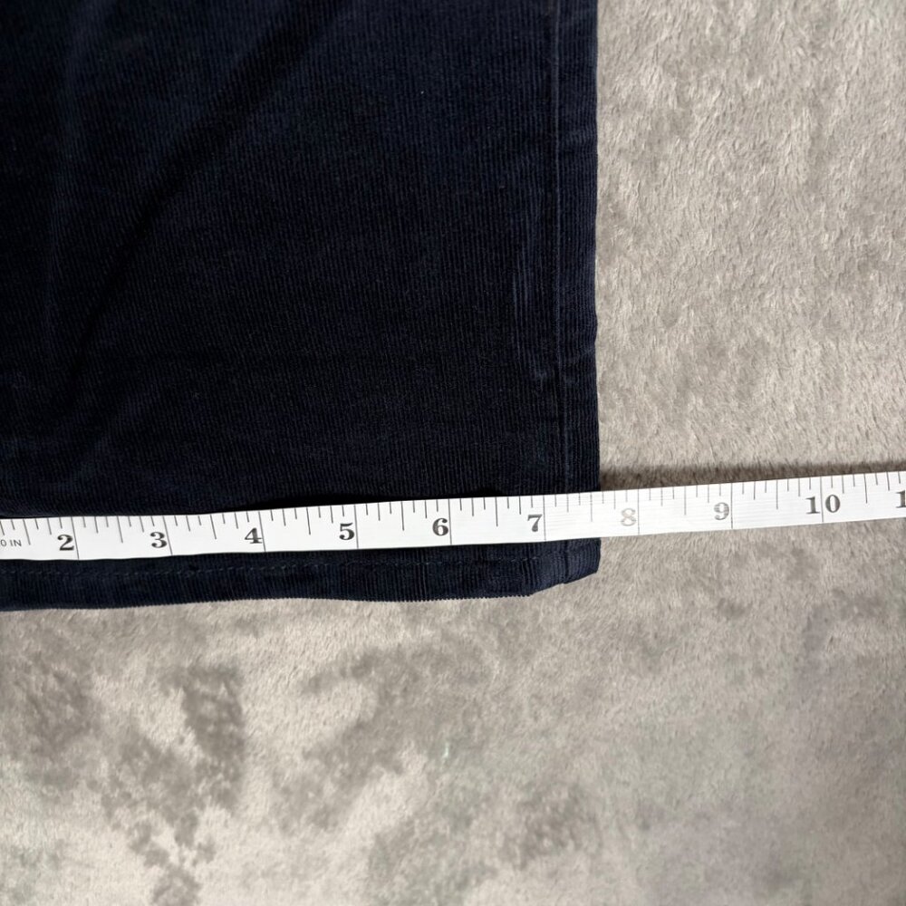 KUT from the Kloth Catherine Boyfriend Corduroy Pants Women’s 16P Navy Stretch - Picture 6 of 8